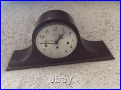 Hamilton Franz Hermle 340-020 2 Jewel Westminster Mantle Clock-Works With Key