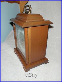 Hamilton Mantel Clock 8 Day Key Wound Westminster Chime Beautiful