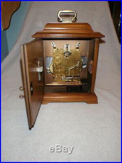 Hamilton Mantel Clock 8 Day Key Wound Westminster Chime Beautiful