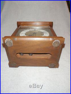 Hamilton Mantel Clock 8 Day Key Wound Westminster Chime Beautiful