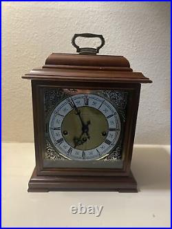 Hamilton Mantel Clock, Westminster Chimes, 340-020 West Germany (2 Jewels) with Ke