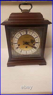 Hamilton Mantel Clock, Westminster Chimes, 340-020 West Germany (2 Jewels) with Ke