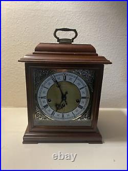 Hamilton Mantel Clock, Westminster Chimes, 340-020 West Germany (2 Jewels) with Ke