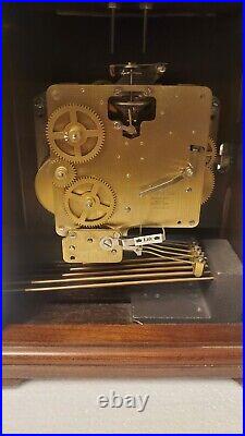 Hamilton Mantel Clock, Westminster Chimes, 340-020 West Germany (2 Jewels) with Ke