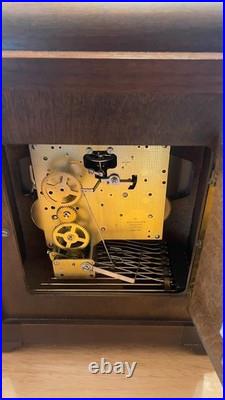 Hamilton Mantel Clock, Westminster Chimes, West Germany with Key 1050-020