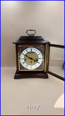 Hamilton Mechanical Mantel Clock Westminster Chime German Movement Serviced Hamilton Mechanical Mantel Clock Westminster Chime German Movement Serviced
