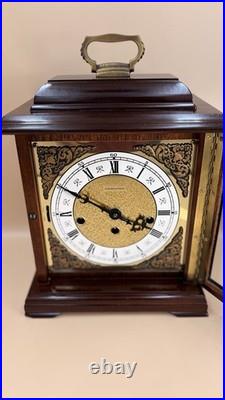 Hamilton Mechanical Mantel Clock Westminster Chime German Movement Serviced Hamilton Mechanical Mantel Clock Westminster Chime German Movement Serviced