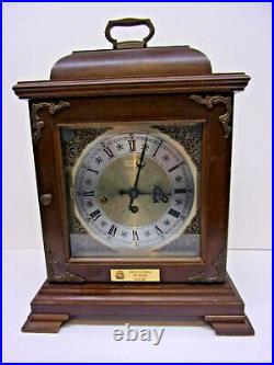 Hamilton Quarter Hour Westminster Chime 8 Day Clock 35 Yr. Service Award