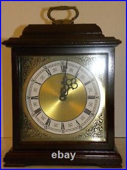 Hamilton Quartz Mantle Clock Germany Westminister chime-WORKS FINE-CHIMES-NICE