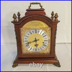 Hamilton Tempus Fugit Mantle Clock Triple Chime Franz Hermle Movement Key WORKS