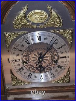Hamilton U. S. A. Westminster Chime 8-day Bracket Clock Working With Key