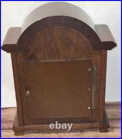 Hamilton U. S. A. Westminster Chime 8-day Bracket Clock Working With Key