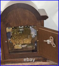 Hamilton U. S. A. Westminster Chime 8-day Bracket Clock Working With Key