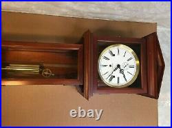 Hamilton Wall Clock 1 Weight Westminster Chimes Runs, Strikes and Chimes 1982