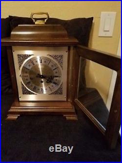 Hamilton Westminster 1/4 Hour Chime Mantle Carriage Clock #340-020 Piano Finish