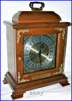 Hamilton Westminster Chime Carriage Clock 1991 Goodyear 25th Ann. Award