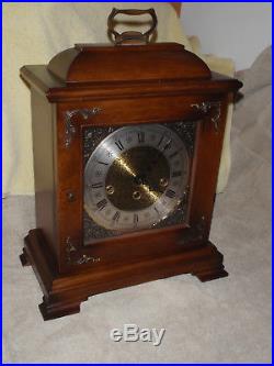 Hamilton Westminster Chime Mantel Clock Franz Hermle 340-020 Beautiful