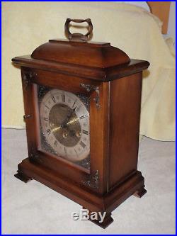 Hamilton Westminster Chime Mantel Clock Franz Hermle 340-020 Beautiful