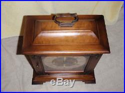 Hamilton Westminster Chime Mantel Clock Franz Hermle 340-020 Beautiful