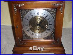 Hamilton Westminster Chime Mantel Clock Franz Hermle 340-020 Beautiful