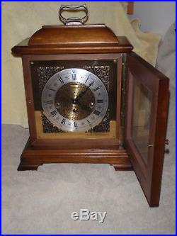 Hamilton Westminster Chime Mantel Clock Franz Hermle 340-020 Beautiful