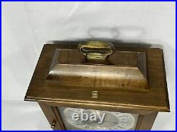 Hamilton Wheatland 1/4 Westminster Chime Mantle Clock #340-020 West Germany Key