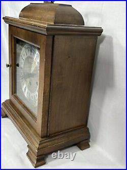 Hamilton Wheatland 1/4 Westminster Chime Mantle Clock #340-020 West Germany Key