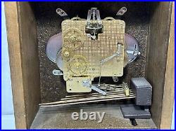 Hamilton Wheatland 1/4 Westminster Chime Mantle Clock #340-020 West Germany Key