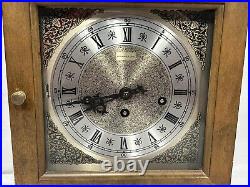 Hamilton Wheatland 1/4 Westminster Chime Mantle Clock #340-020 West Germany Key