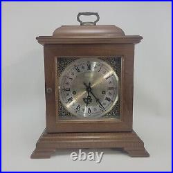 Hamilton Wheatland Westminster Chime Mantle Clock #340-020 W Germany, Tested