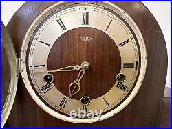 Handsome Superb Art Deco Smiths Enfield Westminster Chime Mantle Clock