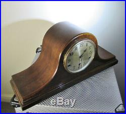 Handsome Westminster Chimes Napoleon Hat Mantel clock W E Gray London (at fault)