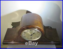 Handsome Westminster Chimes Napoleon Hat Mantel clock W E Gray London (at fault)