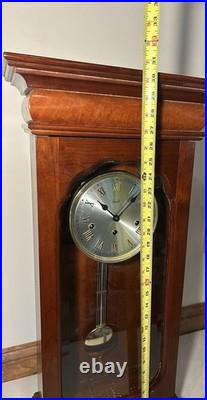 Hentschel Tilbury Canadian Wall Regulator Hermle Westminster Chime Clock Hentschel Tilbury Canadian Wall Regulator Hermle Westminster Chime Clock