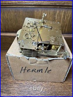 Hermle 8 Day Clock Movement 351-020 23cm Westminster Chime 5 Hammer (WORKS) B4