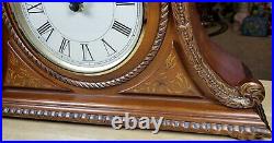 Hermle Mantle Clock? Quartz Chiming 21152-Q12114 Retired? WATCH VIDEO READ