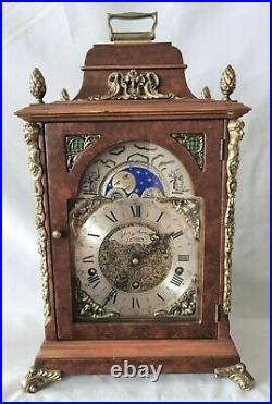 Hermle Mantle Clock Triple Chime Westminster, Winchester St Michael Rare 8 Rods