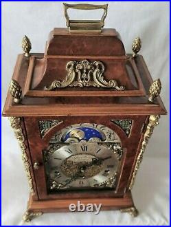 Hermle Mantle Clock Triple Chime Westminster, Winchester St Michael Rare 8 Rods