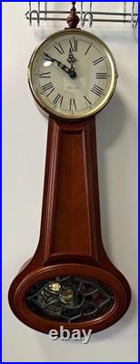 Hermle Mechanical Westminster Banjo Clock Wood Beautiful chime on the hour