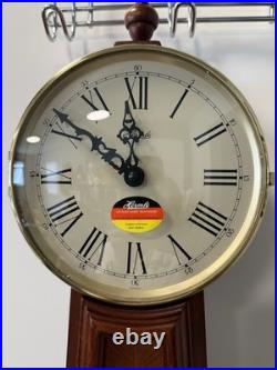 Hermle Mechanical Westminster Banjo Clock Wood Beautiful chime on the hour