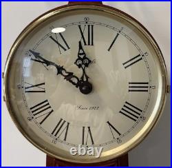 Hermle Mechanical Westminster Banjo Clock Wood Beautiful chime on the hour
