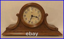 Hermle Scottsville Light Oak Tambour Style Mantel Clock New Dual Chime Movement