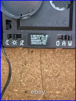 Hermle Shenandoah Mantel Clock Oak Wood Quartz Westminster Chime Germany Works