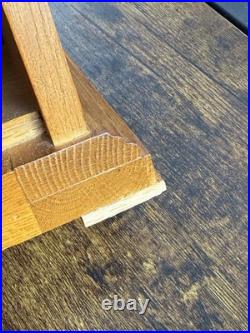 Hermle Shenandoah Mantel Clock Oak Wood Quartz Westminster Chime Germany Works