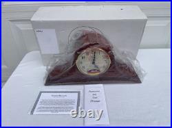 Hermle Sweet Briar 21135N9Q Westminster Chime Mantel Clock in Cherry