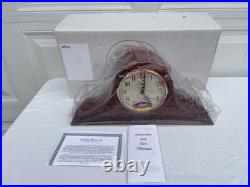 Hermle Sweet Briar 21135N9Q Westminster Chime Mantel Clock in Cherry