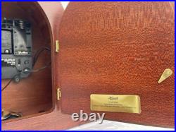 Hermle Sweet Briar 21135N9Q Westminster Chime Mantel Clock in Cherry