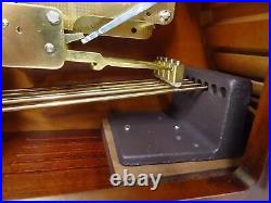 Hermle Sweet Briar Mechanical Mantel Clock 21135N90340 Cherry Westminster Chime