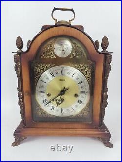 Hermle Tempus Fugit Westminster Chime Mantel Clock Working But Requires attenti