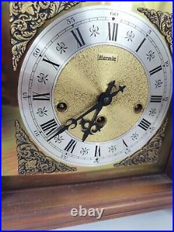 Hermle Tempus Fugit Westminster Chime Mantel Clock Working But Requires attenti